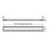 Immagine di Viega ADVANTIX cornice griglia corriacqua profilo quadrato da 120 cm 736842