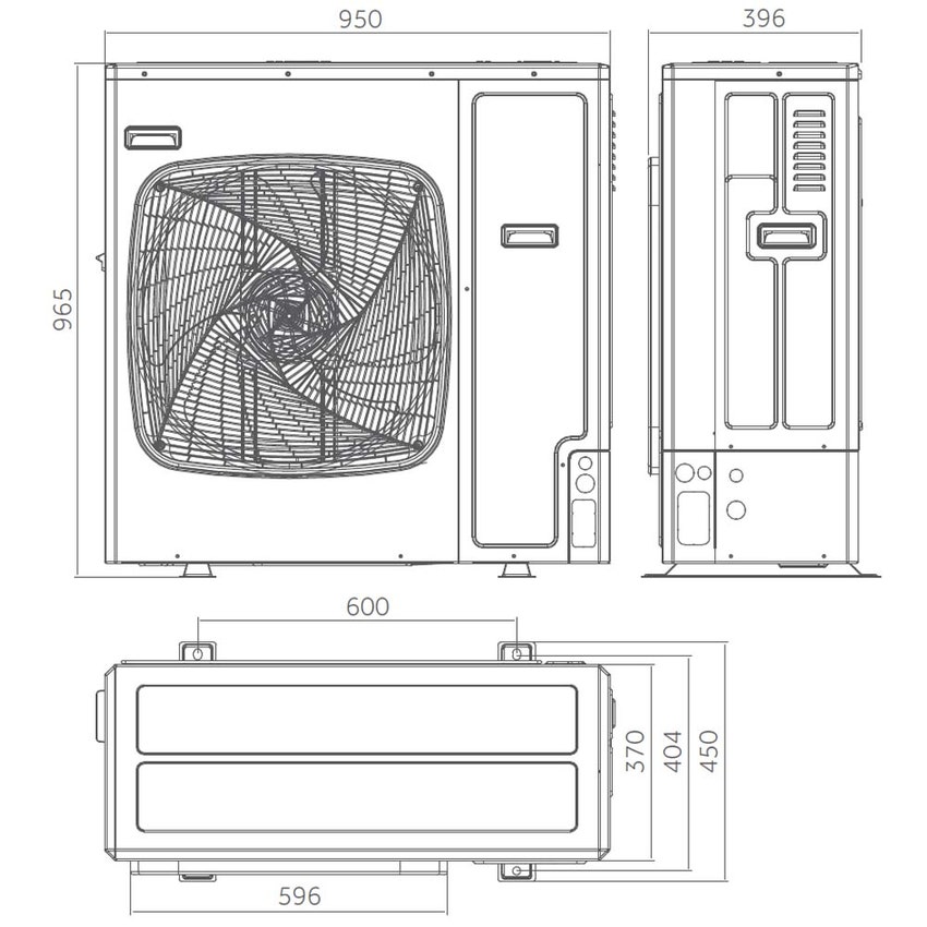 Immagine di Haier SOFFITTO/PAVIMENTO Climatizzatore monosplit inverter | unità esterna monofase 12.5 kW unità interna 43000 BTU 1U125S2SN3FA+AC125S2SK2FA(H)