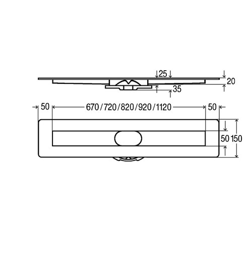 Immagine di Viega ADVANTIX corpo base corriacqua da 80 cm 736972