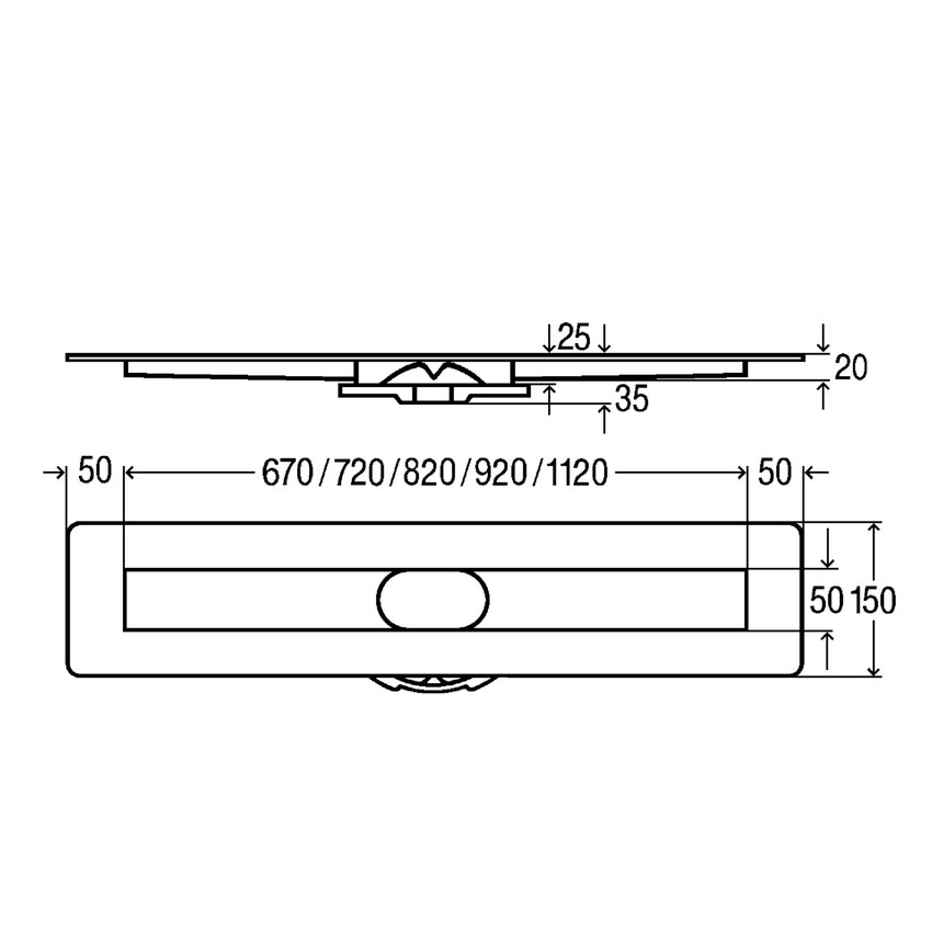Immagine di Viega ADVANTIX corpo base corriacqua da 90 cm 736989