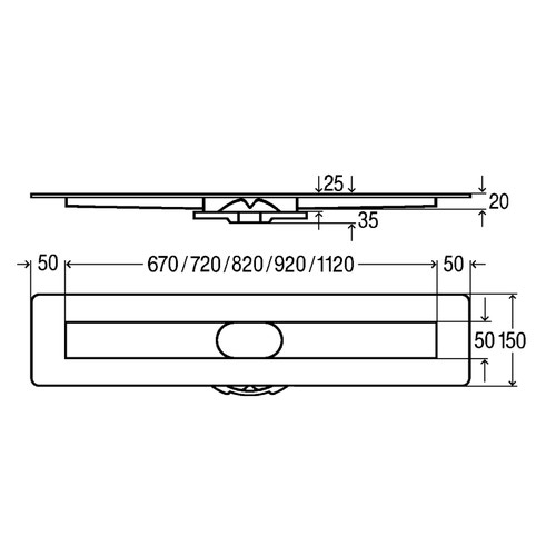 Immagine di Viega ADVANTIX corpo base corriacqua da 100 cm 736996