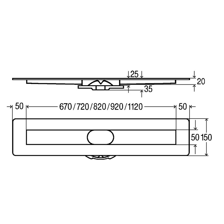 Immagine di Viega ADVANTIX corpo base corriacqua da 100 cm 736996