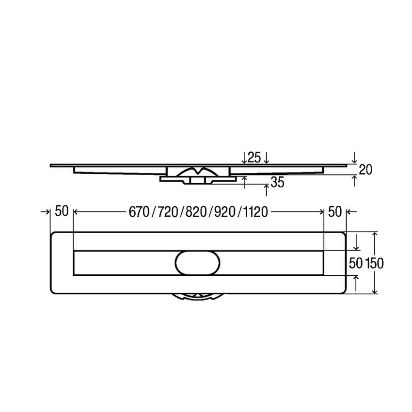 Immagine di Viega ADVANTIX corpo base corriacqua da 120 cm 737009
