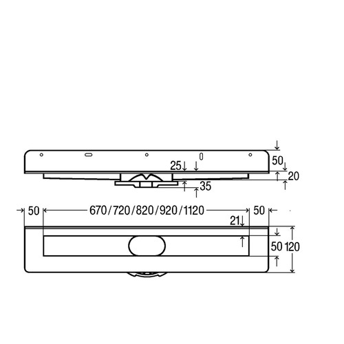 Immagine di Viega ADVANTIX corpo base corriacqua parete da 100 cm 737047