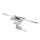 Viega ADVANTIX CLEVIVA Profilo Corriacqua L.120cm, griglia, sifone, flangia di montaggio, guaina impermeabilizzante premontata, finitura acciaio inox/opaco 794484