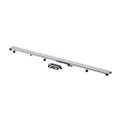 Immagine di Viega ADVANTIX griglia corriacqua visign ER10 profilo quadrato da 75 cm versione lucido 737207