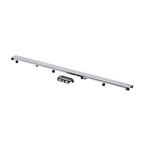 Immagine di Viega ADVANTIX griglia corriacqua visign ER10 profilo quadrato da 75 cm versione lucido 737207