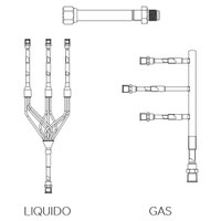 Immagine di Haier Giunto + adattatore maxisplit (105 trial) KIT FQG-3Y100A