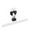 Immagine di Viega ADVANTIX VARIO set griglia a listello corriacqua finitura acciaio bianco 711863