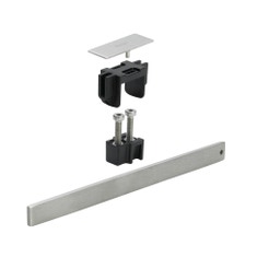 Immagine di Viega ADVANTIX VARIO set griglia a listello corriacqua finitura acciaio opaco 711832