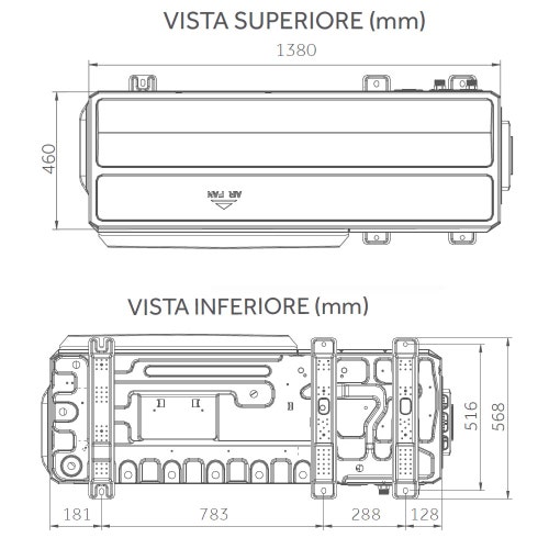 Immagine di Haier AW162MXCHA pompa di calore aria-acqua R32 REVERSIBILE MONOBLOCCO inverter 16 kW monofase AW162MXCHA