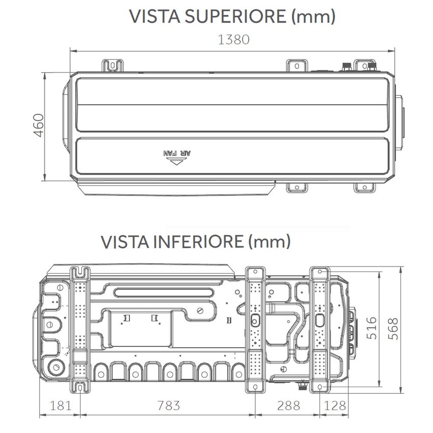 Immagine di Haier AW162MXCHA pompa di calore aria-acqua R32 REVERSIBILE MONOBLOCCO inverter 16 kW monofase AW162MXCHA