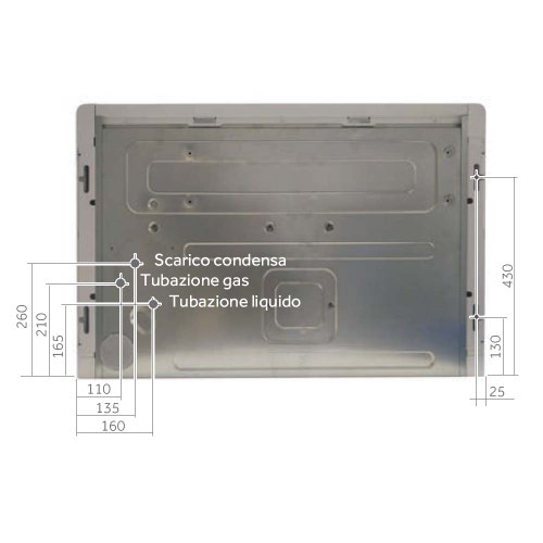 Immagine di Haier SOFFITTO/PAVIMENTO R32 Unità interna mono/multisplit Wi-Fi 12000 BTU (comando escluso) AC35S2SG2FA(H)