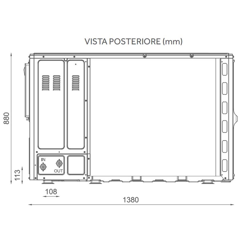 Immagine di Haier R290 MONOBLOCCO Sistema composto da pompa di calore 14 kW monofase e CONTROL BOX con Wi-Fi e comando incluso AW142MXGHA+ATW-A03N
