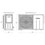 Immagine di Haier R290 MONOBLOCCO Sistema composto da pompa di calore 16 kW monofase e CONTROL BOX con Wi-Fi e comando incluso AW162MXGHA+ATW-A03N
