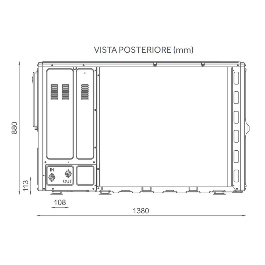 Immagine di Haier R290 MONOBLOCCO Sistema composto da pompa di calore 14 kW trifase e CONTROL BOX con Wi-Fi e comando incluso AW14NMXGHA+ATW-A03N