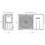 Immagine di Haier R290 MONOBLOCCO Sistema composto da pompa di calore 14 kW trifase e CONTROL BOX con Wi-Fi e comando incluso AW14NMXGHA+ATW-A03N