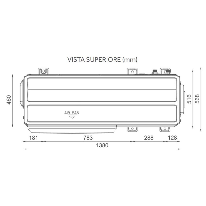 Immagine di Haier R290 MONOBLOCCO Sistema composto da pompa di calore 14 kW trifase e CONTROL BOX con Wi-Fi e comando incluso AW14NMXGHA+ATW-A03N