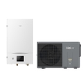 Immagine di Haier R290 SPLIT Sistema composto da pompa di calore Inverter 8 kW monofase e modulo idronico con resistenza di backup 1+2 AW082HUGHA+HU102WAHYA