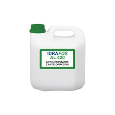 Immagine di Foridra IDRAFOS AL 420 trattamento di protezione per impianti di acqua sanitaria, tanica da 20 kg I.AL420T20