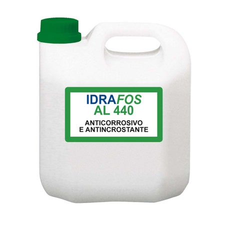 Immagine di Foridra IDRAFOS AL 440 trattamento di protezione per impianti di acqua sanitaria, tanica da 20 kg I.AL440T20