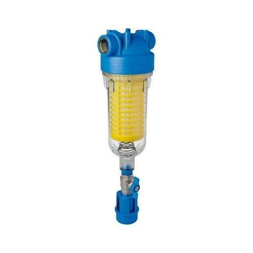 Immagine di Foridra FILTRO HY filtro autopulente manuale per acque potabili, con sistema di lavaggio in controcorrente, attacchi in ottone da 1" ½ e sfiato aria HY11/2
