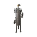 Immagine di Foridra IDRAMAG F 80 filtro defangatore magnetico in acciaio inox per installazione in linea, attacchi 2", portata massima 40 mc/h I.F80