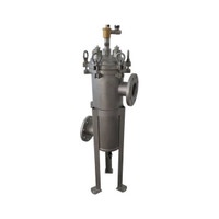 Immagine di Foridra IDRAMAG F 80 filtro defangatore magnetico in acciaio inox per installazione in linea, attacchi 2", portata massima 40 mc/h I.F80