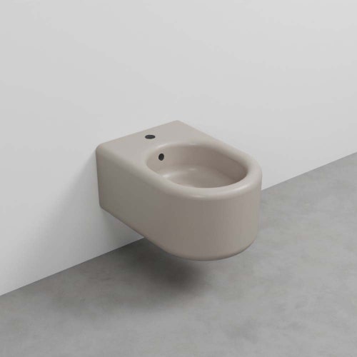 Immagine di Cielo ITACA bidet sospeso monoforo, colore avena finitura opaco ITBSAV