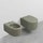 Cielo ITACA set sanitari sospesi, vaso senza brida con sedile a discesa rallentata e bidet monoforo, colore agave finitura opaco ITBSAG+ITVSKAG+CPVITTFAG