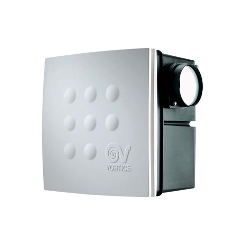 Immagine di Vortice MICRO 100 I T aspiratore centrifugo da incasso per la ventilazione, con timer, da parete e soffitto 12018