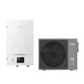Immagine di Haier R290 SPLIT Sistema composto da pompa di calore Inverter 3.5 kW monofase e modulo idronico con resistenza di backup 1+2 AW032HSGHA+HU102WAHYA
