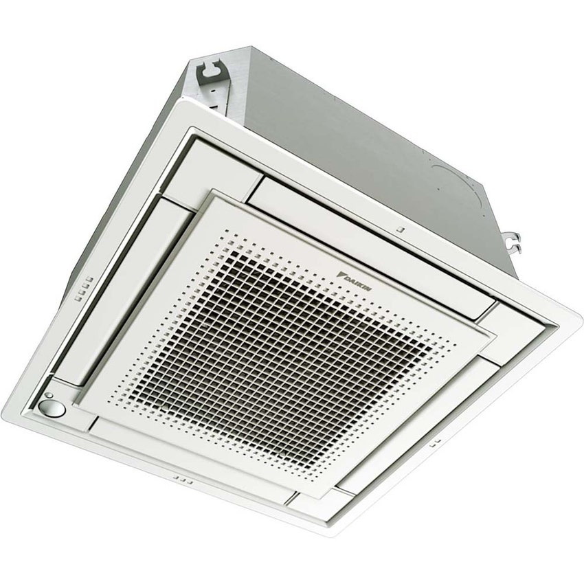 Immagine di Daikin FFA-A9 Cassetta 4 vie R32 Climatizzatore a cassetta trial split inverter | unità esterna 7.4 kW unità interne 12000+18000+18000 BTU 4MXM80A9+FFA[35|50|50]A9