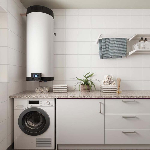 Immagine di Daikin MULTI+ serbatoio per acqua calda sanitaria, a parete, capacità 90 l EKHWET90BV3