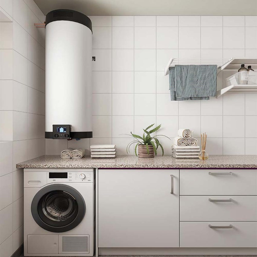 Immagine di Daikin MULTI+ serbatoio per acqua calda sanitaria, a parete, capacità 90 l EKHWET90BV3