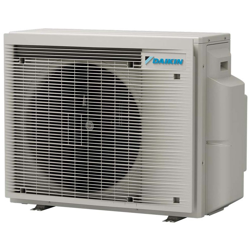 Immagine di Daikin MULTI+ sistema per raffrescamento, riscaldamento e acqua calda sanitaria con serbatoio da 120 L | unità esterna 5.2 kW | unità interna split 9000 e pavimento 12000 BTU 4MWXM52A9+EKHWET120BV3+FTXM25A+FVXM35B