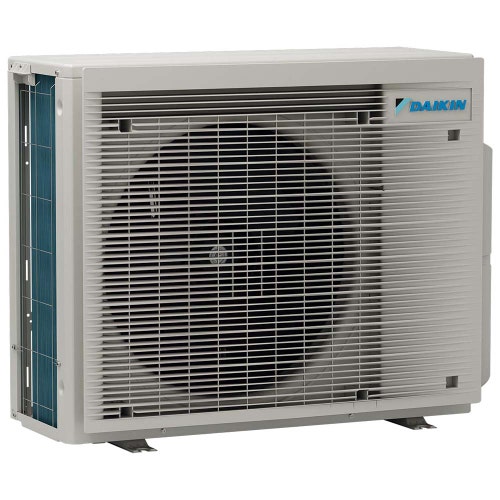 Immagine di Daikin MULTI+ sistema per raffrescamento, riscaldamento e acqua calda sanitaria con serbatoio da 120 L | unità esterna 5.2 kW | unità interna split 9000 e pavimento 12000 BTU 4MWXM52A9+EKHWET120BV3+FTXM25A+FVXM35B