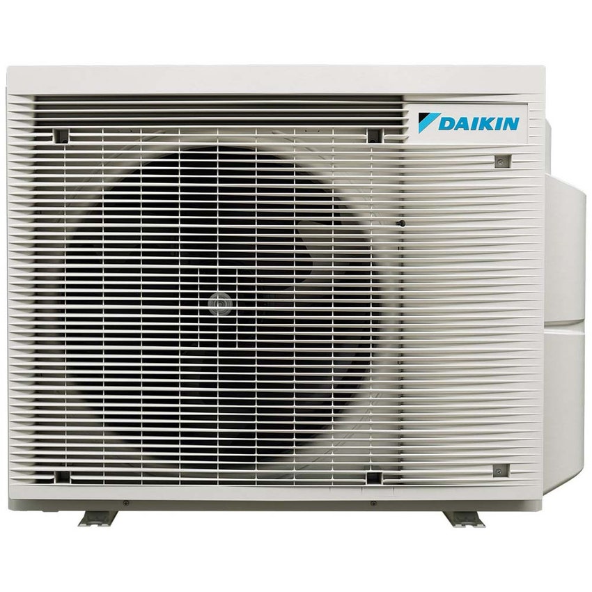 Immagine di Daikin MULTI+ sistema per raffrescamento, riscaldamento e acqua calda sanitaria con serbatoio da 120 L | unità esterna 5.2 kW | unità interna split 9000 e pavimento 12000 BTU 4MWXM52A9+EKHWET120BV3+FTXM25A+FVXM35B