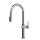 Gessi HABITO miscelatore con doccetta estraibile doppio-getto e bocca girevole per lavello, con funzione acqua filtrata, finitura cromo 60872#031