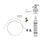 Immagine di Gessi Starter kit per sistema di filtrazione, comprensivo di filtro ai carboni attivi 01595#031