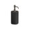 Immagine di Gessi ACCESSORIES dispenser sapone d'appoggio colore nero, finitura black metal brushed PVD 66438#707