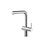 Immagine di Gessi INEDITO miscelatore con bocca girevole per lavello, con funzione acqua filtrata, finitura cromo 60571#031