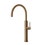 Immagine di Gessi 316 miscelatore monocomando H.47 cm, con bocca girevole, finitura warm bronze brushed PVD 60016#726