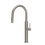 Immagine di Gessi 316 miscelatore monocomando H.47 cm, con bocca girevole e doccetta estraibile doppio getto, finitura steel brushed 60022#239