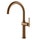 Gessi HABITO miscelatore H.43 cm per lavello, monocomando, con bocca girevole, finitura warm bronze brushed PVD 60670#726
