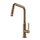 Gessi OFFICINE miscelatore monocomando con canna girevole, finitura warm bronze brushed PVD 60051#726