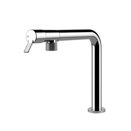 Immagine di Gessi FISSO miscelatore H.27.7 cm per lavello, monocomando, con bocca girevole, finitura cromo 60073#031