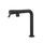 Gessi FISSO miscelatore H.27.7 cm per lavello, monocomando, con bocca girevole, colore nero finitura opaco 60073#299