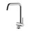 Immagine di Gessi SU&GIU' miscelatore monocomando sotto finestra, con canna girevole abbattibile, finitura cromo 50311#031