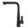 Gessi PROTON miscelatore monocomando con canna girevole, colore nero finitura opaco 17175#299